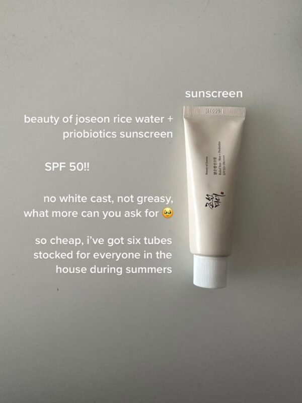 Beauty of Joseon Relief Sun Rice For All Skin Type + Probiotic Spf50+ 50Ml