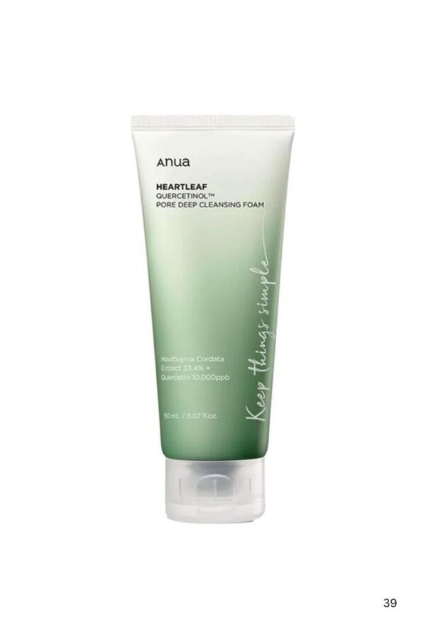 Anua Heartleaf Quercetinol Pore Deep Cleansing Foam 150ml
