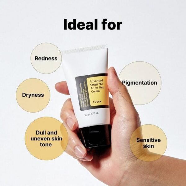 COSRX Advanced Snail 92 All in One Cream Tube White 100grams