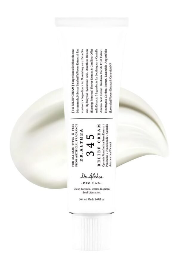 Dr.Althea 345 Relief Cream | Korean Vegan Skin Care for All Skin Types