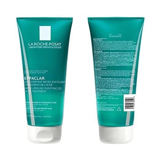 LA ROCHE-POSAY Effaclar Micropeeling Purifying Gel With 2% Salicylic Acid For LHA 200ml