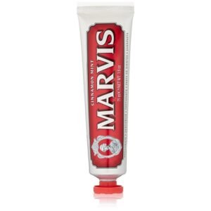 MARVIS Cinnamon Mint Toothpaste Intense Freshness, Plaque Removal, Sparkling White Smile 85ml