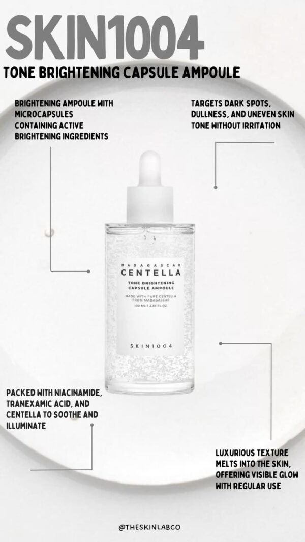 SKIN1004 Madagascar Centella Tone Brightening Capsule Ampoule 100ml