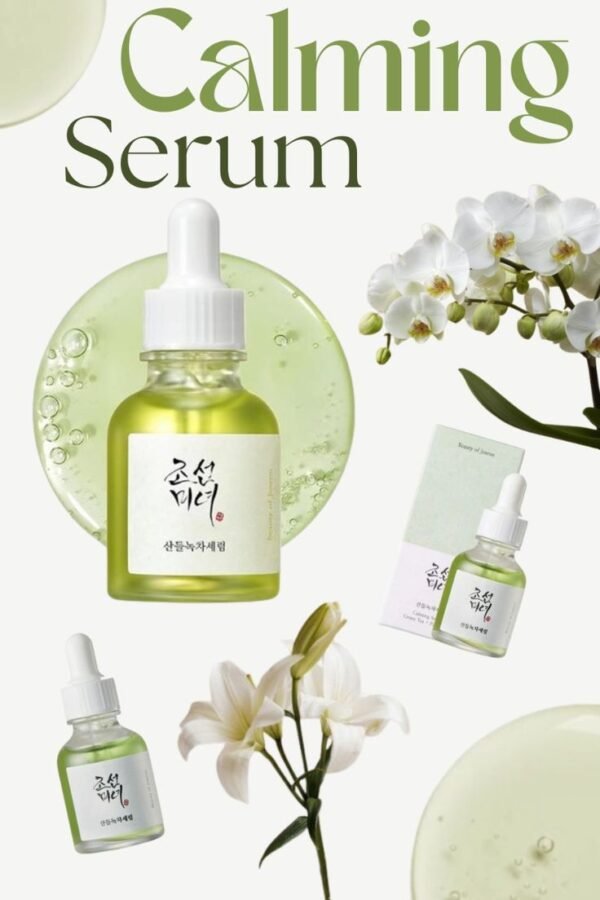 Beauty of Joseon Calming Serum with Green Tea and Panthenol - Soothing and Hydrating Formula for Sensitive Skin - 30ml