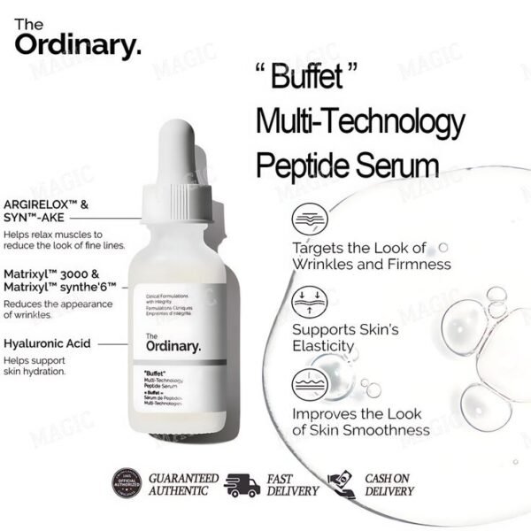 The Ordinary Buffet Multi-Technology Peptide Serum 30ml