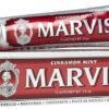MARVIS Cinnamon Mint Toothpaste Intense Freshness, Plaque Removal, Sparkling White Smile 85ml