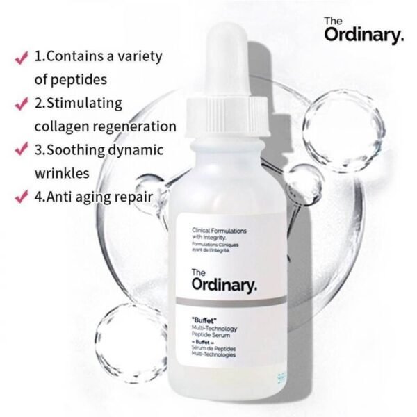 The Ordinary Buffet Multi-Technology Peptide Serum 30ml