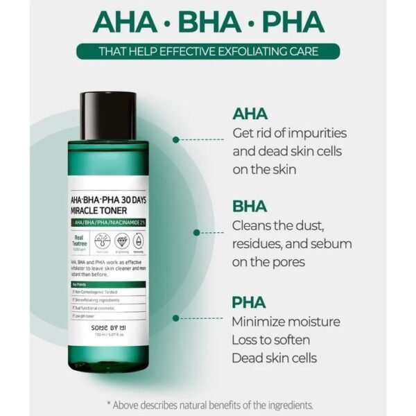 Some by Mi Aha Bha Pha 30 Days Miracle Serum 50Ml Packaging May Vary Clear 50ml