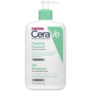 CeraVe Foaming Cleanser For Normal To Oily Skin With Hyaluronic Acid 236ml | 473ml