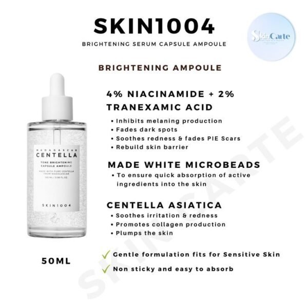 SKIN1004 Madagascar Centella Tone Brightening Capsule Ampoule 100ml