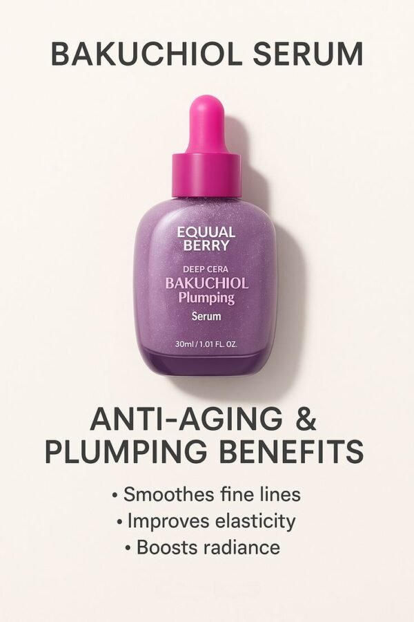 Eqqual Berry Deep Cera Bakuchiol Plumping Serum 30ml