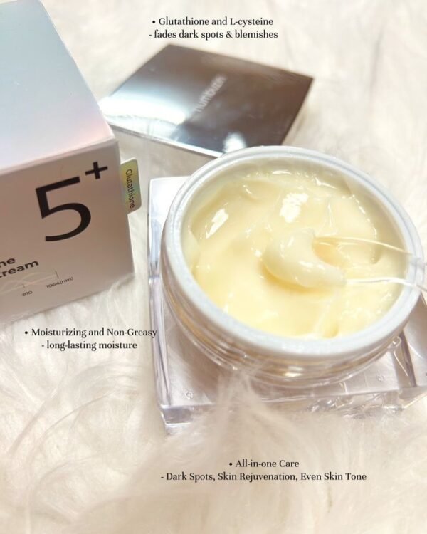 Numbuzin No.5+ Vitamin Glutathione Dark Spot laser Cream 50ml