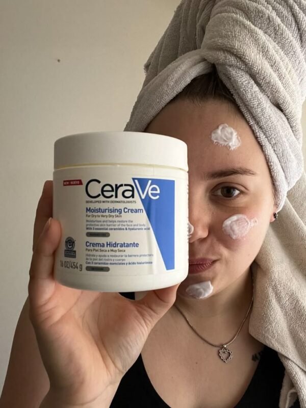 Cerave moisturizing cream daily face, body & hand moisturizer for dry to very dry skin340g|454g